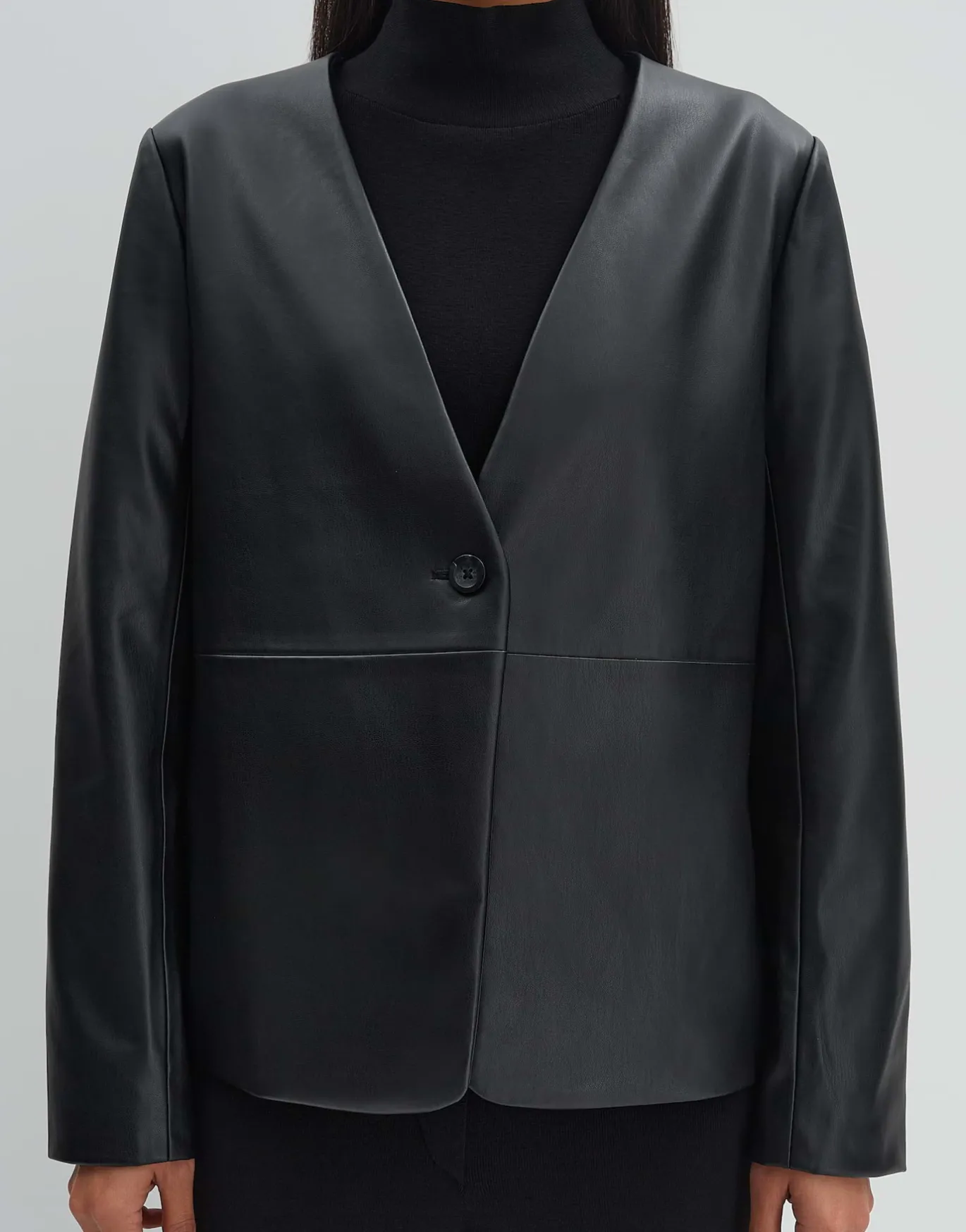 Damen OPUS Blazer / Westen^Lederblazer Noebe Schwarz Online Bestellen