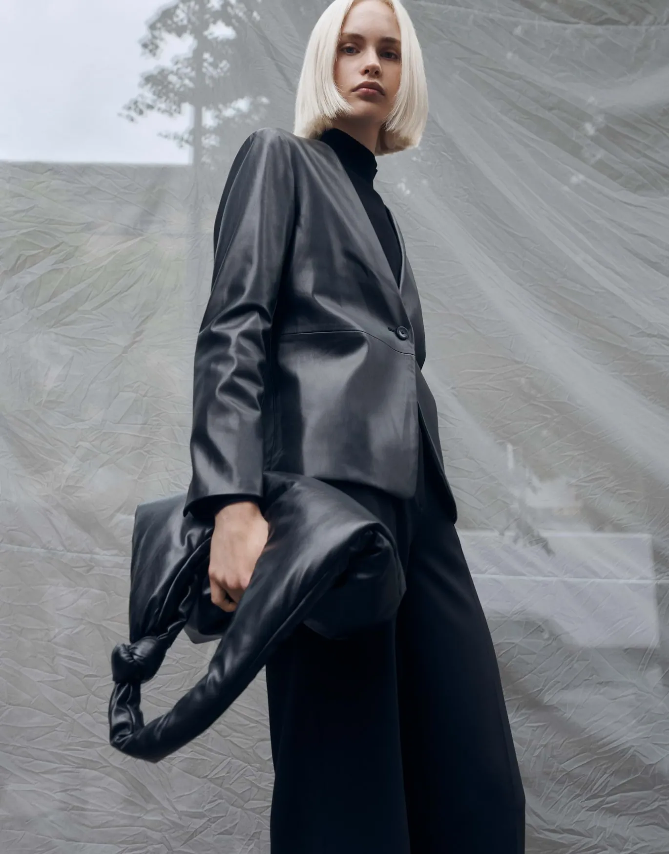 Damen OPUS Blazer / Westen^Lederblazer Noebe Schwarz Online Bestellen