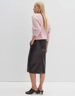 Damen OPUS Röcke^Lederrock Ofiona Rot Online Bestellen