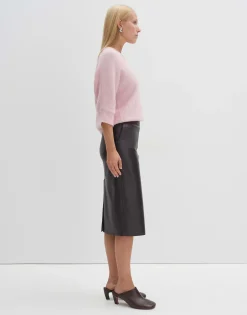 Damen OPUS Röcke^Lederrock Ofiona Rot Online Bestellen