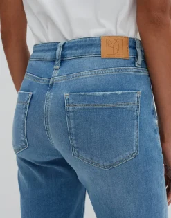 Damen OPUS Jeans^Long Flared Jeans Carie Blau Online Bestellen