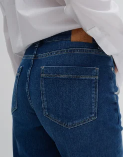 Damen OPUS Jeans^Long Flared Jeans Carie Iconic Blau Online Bestellen