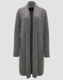 Damen OPUS Strick^Longstrickjacke Dulina Grau Online Bestellen