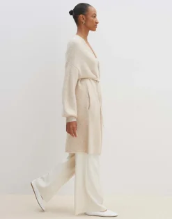 Damen OPUS Strick^Longstrickjacke Taleja Beige Online Bestellen