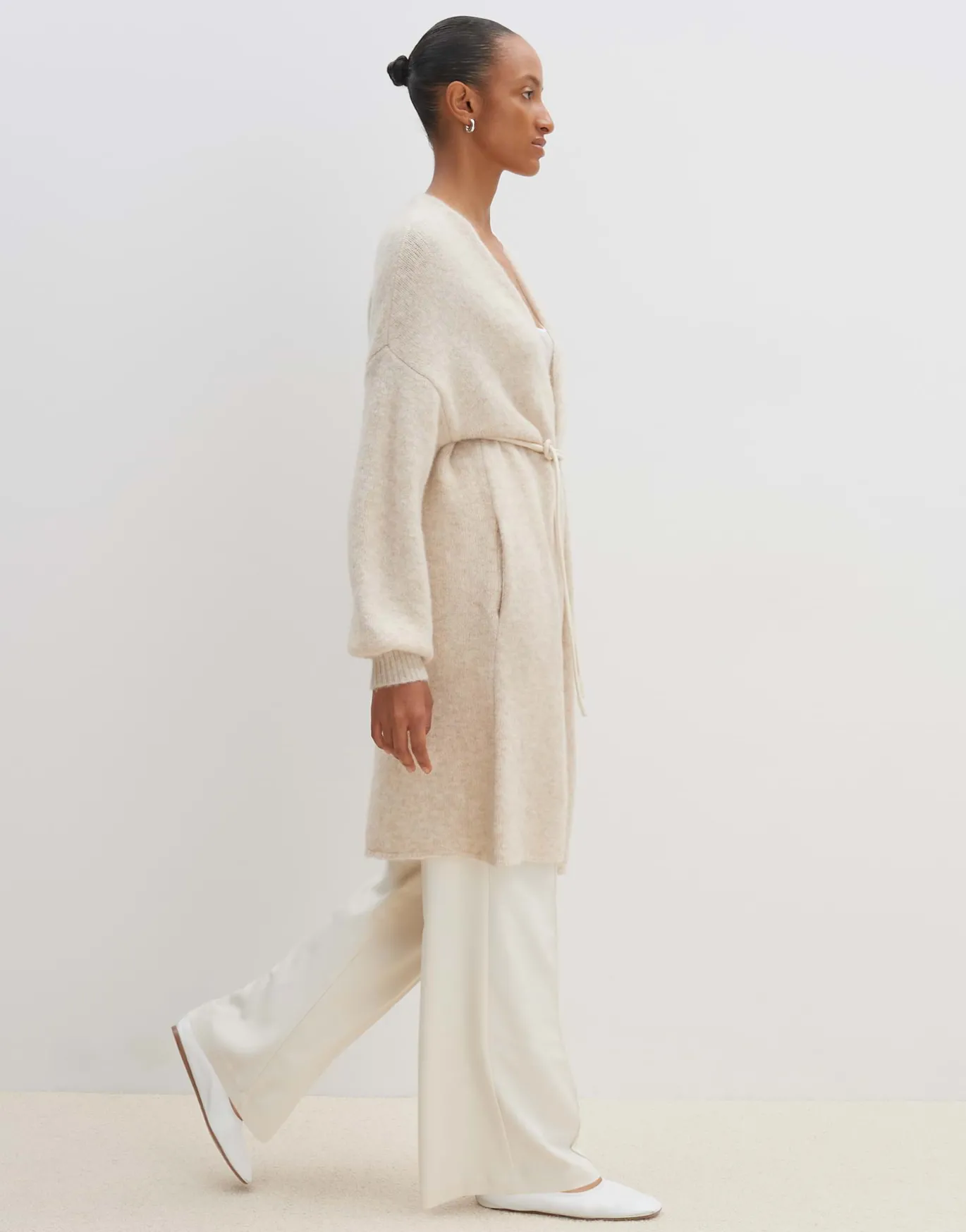 Damen OPUS Strick^Longstrickjacke Taleja Beige Online Bestellen