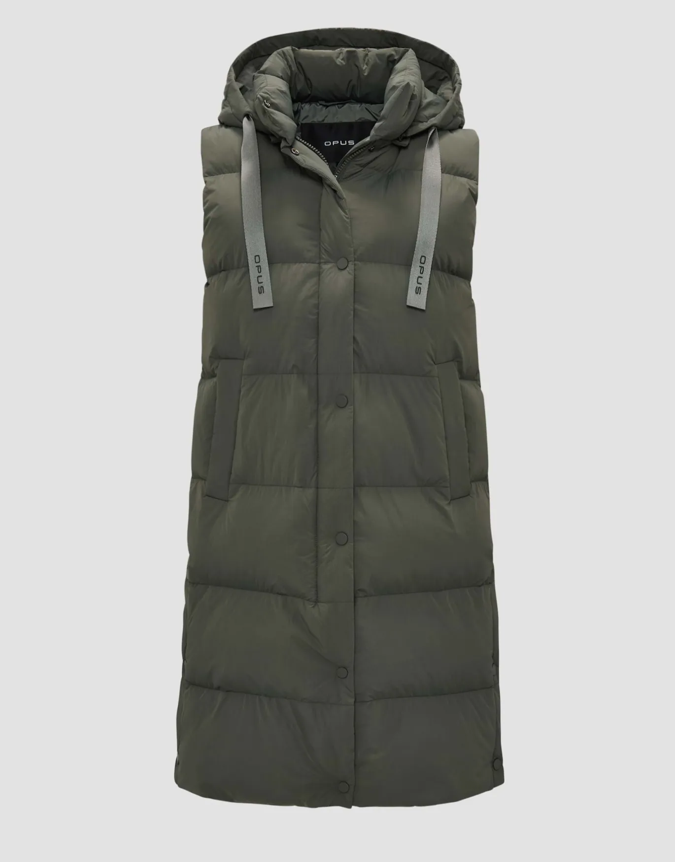 Damen OPUS Jacken / Mäntel | Blazer / Westen^Longweste Wigilo Grün Online Bestellen