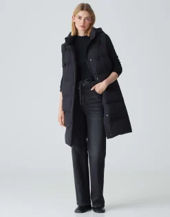 Damen OPUS Jacken / Mäntel | Blazer / Westen^Longweste Wigilo Schwarz Online Bestellen