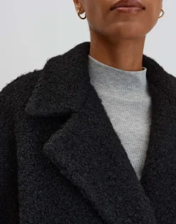 Damen OPUS Jacken / Mäntel^Mantel Vantela Schwarz Online Bestellen