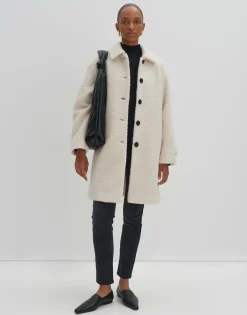 Damen OPUS Jacken / Mäntel^Mantel Viluna Weiß Online Bestellen