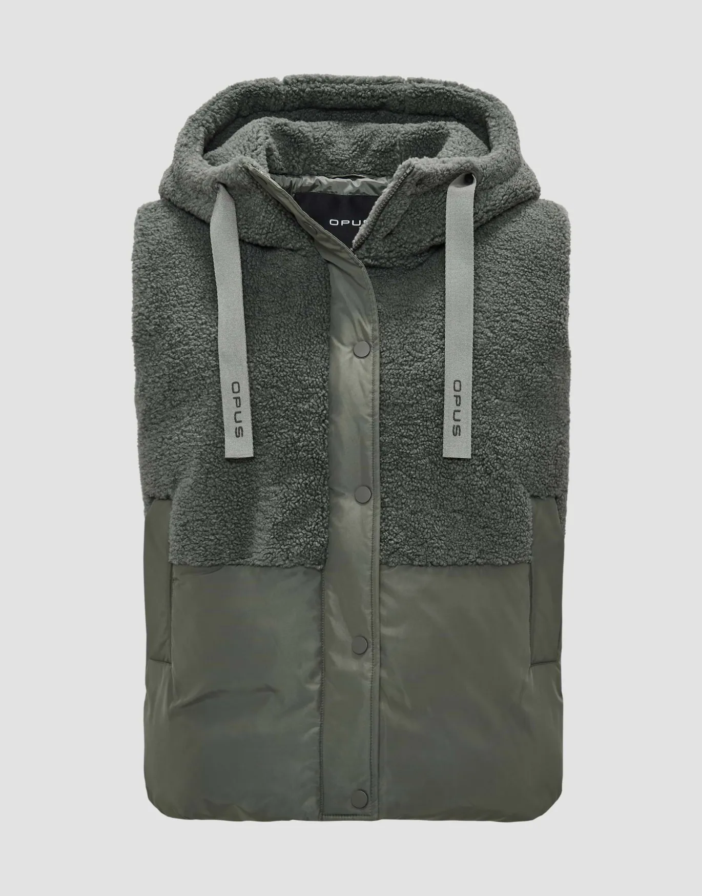 Damen OPUS Jacken / Mäntel | Blazer / Westen^Outdoorweste Windus Grün Online Bestellen