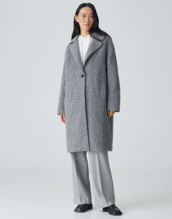 Damen OPUS Jacken / Mäntel^Oversize Mantel Hannie Grau Online Bestellen