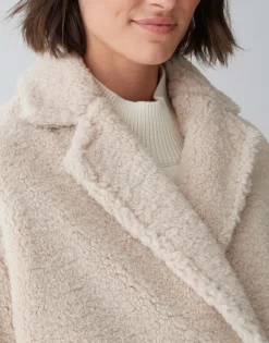 Damen OPUS Jacken / Mäntel^Oversize Mantel Honise Beige Online Bestellen