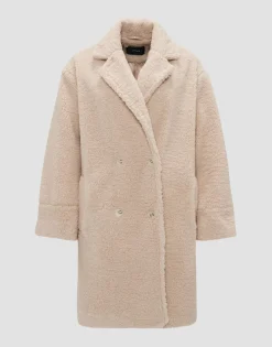 Damen OPUS Jacken / Mäntel^Oversize Mantel Honise Beige Online Bestellen