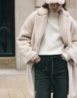 Damen OPUS Jacken / Mäntel^Oversize Mantel Honise Beige Online Bestellen