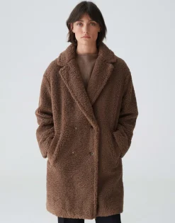 Damen OPUS Jacken / Mäntel^Oversize Mantel Honise Braun Online Bestellen