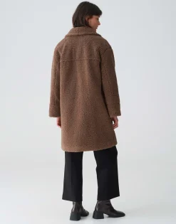 Damen OPUS Jacken / Mäntel^Oversize Mantel Honise Braun Online Bestellen