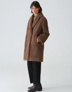 Damen OPUS Jacken / Mäntel^Oversize Mantel Honise Braun Online Bestellen