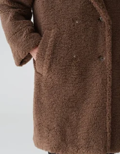 Damen OPUS Jacken / Mäntel^Oversize Mantel Honise Braun Online Bestellen