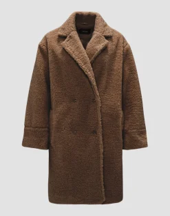 Damen OPUS Jacken / Mäntel^Oversize Mantel Honise Braun Online Bestellen