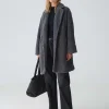 Damen OPUS Jacken / Mäntel^Oversize Mantel Honise Grau Online Bestellen
