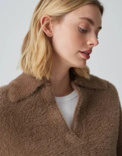 Damen OPUS Strick^Oversize Pullover Posson Braun Online Bestellen