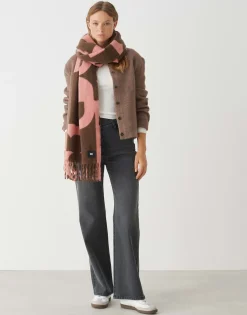 Damen OPUS Accessoires^Oversize Schal Amadita Scarf Rosé Online Bestellen