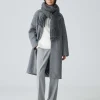 Damen OPUS Accessoires^Oversize Schal Amoni Scarf Grau Online Bestellen