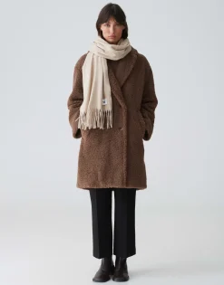 Damen OPUS Accessoires^Oversize Schal Anell Scarf Beige Online Bestellen