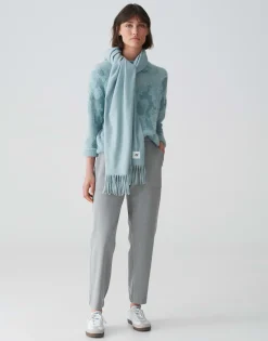 Damen OPUS Accessoires^Oversize Schal Anell Scarf Blau Online Bestellen