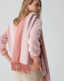 Damen OPUS Accessoires^Oversize Schal Atopa Scarf Rosé Online Bestellen