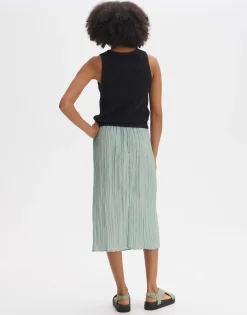 Damen OPUS Röcke^Plisseerock Ramila Grün Online Bestellen