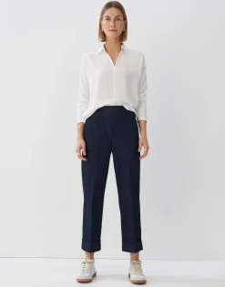 Damen OPUS Shirts^Poloshirt Kiby Weiß Online Bestellen