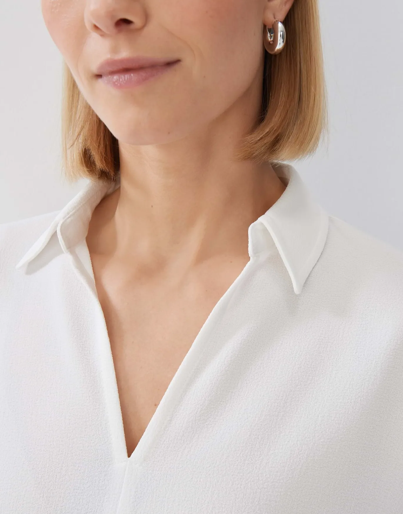 Damen OPUS Shirts^Poloshirt Kiby Weiß Online Bestellen