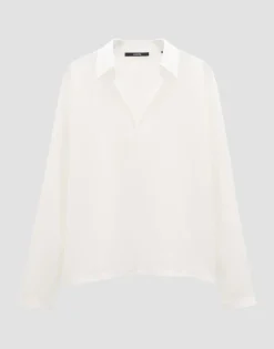 Damen OPUS Shirts^Poloshirt Kiby Weiß Online Bestellen