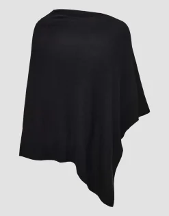 Damen OPUS Strick | Accessoires^Poncho Askili Cape Schwarz Online Bestellen