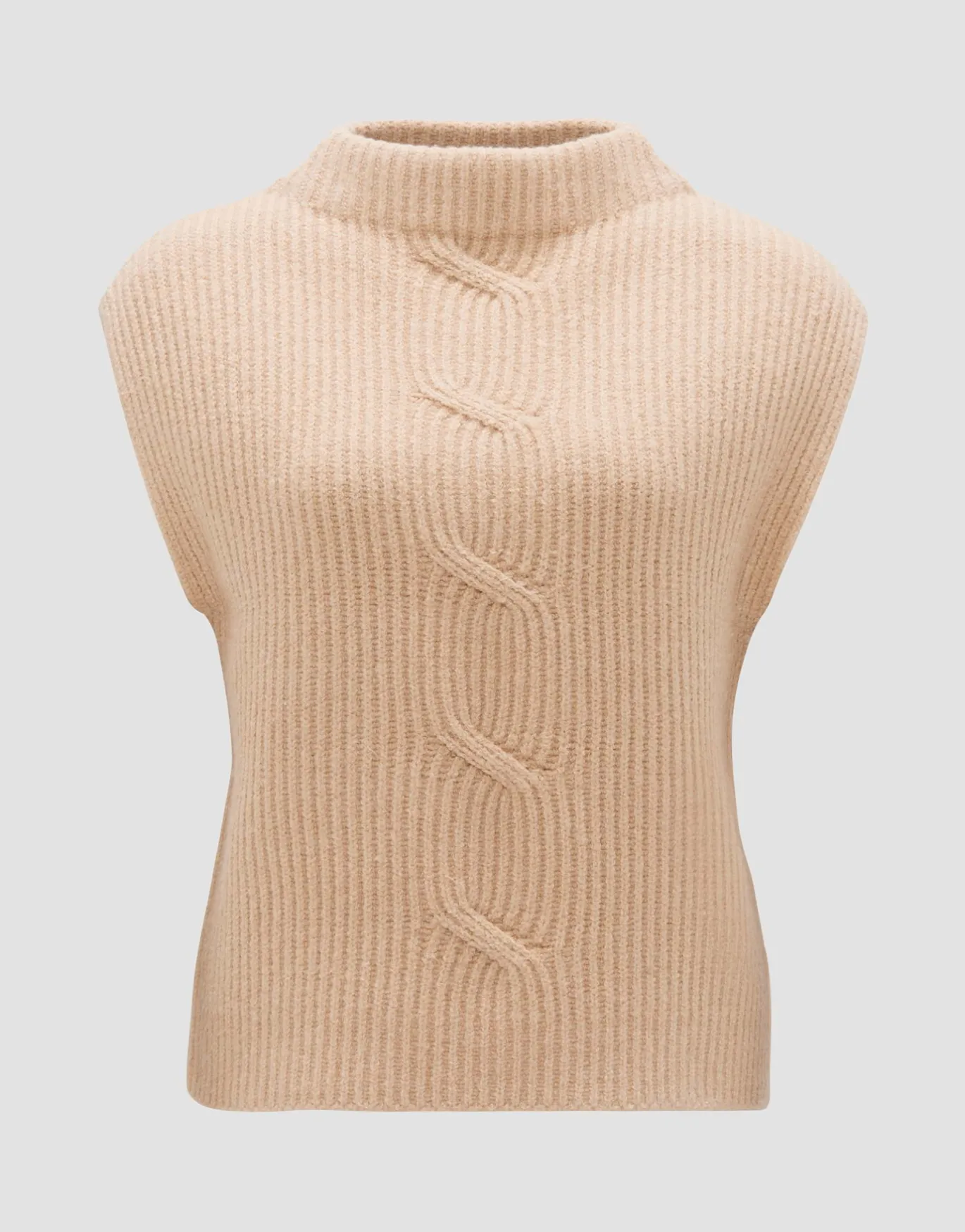 Damen OPUS Strick^Pullunder Pipeti Beige Online Bestellen