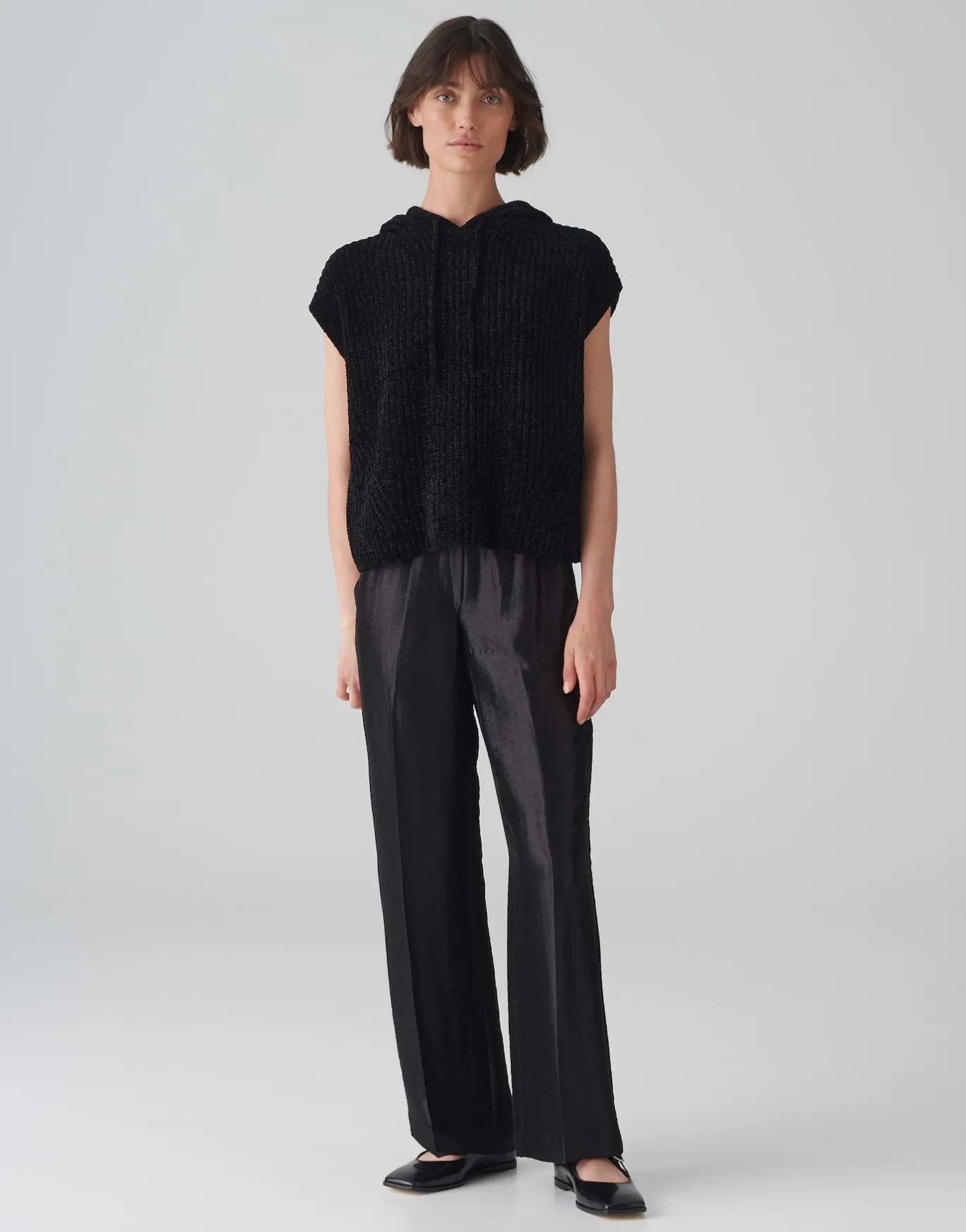 Damen OPUS Strick^Pullunder Pizzin Schwarz Online Bestellen