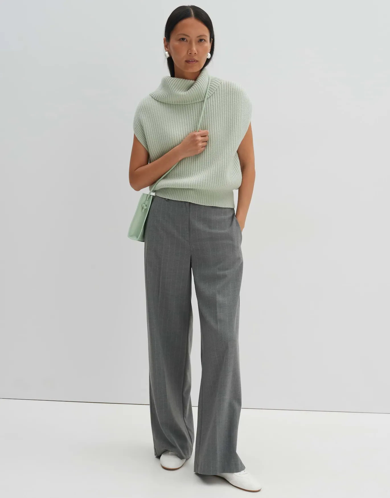 Damen OPUS Strick^Pullunder Tavora Grün Online Bestellen