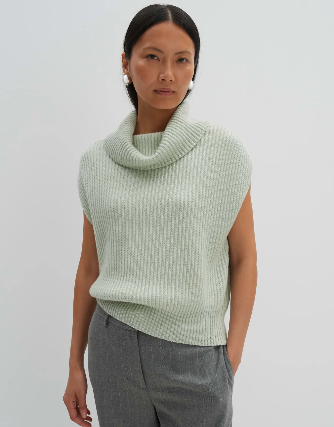 Damen OPUS Strick^Pullunder Tavora Grün Online Bestellen