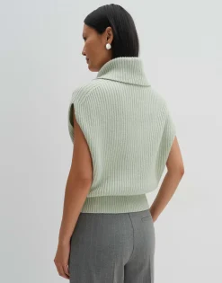 Damen OPUS Strick^Pullunder Tavora Grün Online Bestellen