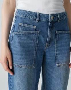 Damen OPUS Jeans^Relaxed Jeans Lissie Blau Online Bestellen