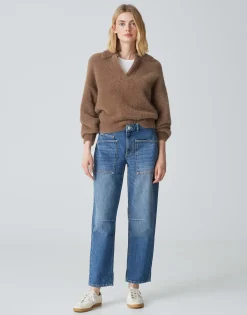 Damen OPUS Jeans^Relaxed Jeans Lissie Blau Online Bestellen