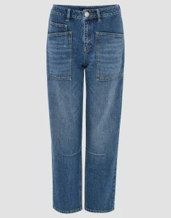 Damen OPUS Jeans^Relaxed Jeans Lissie Blau Online Bestellen