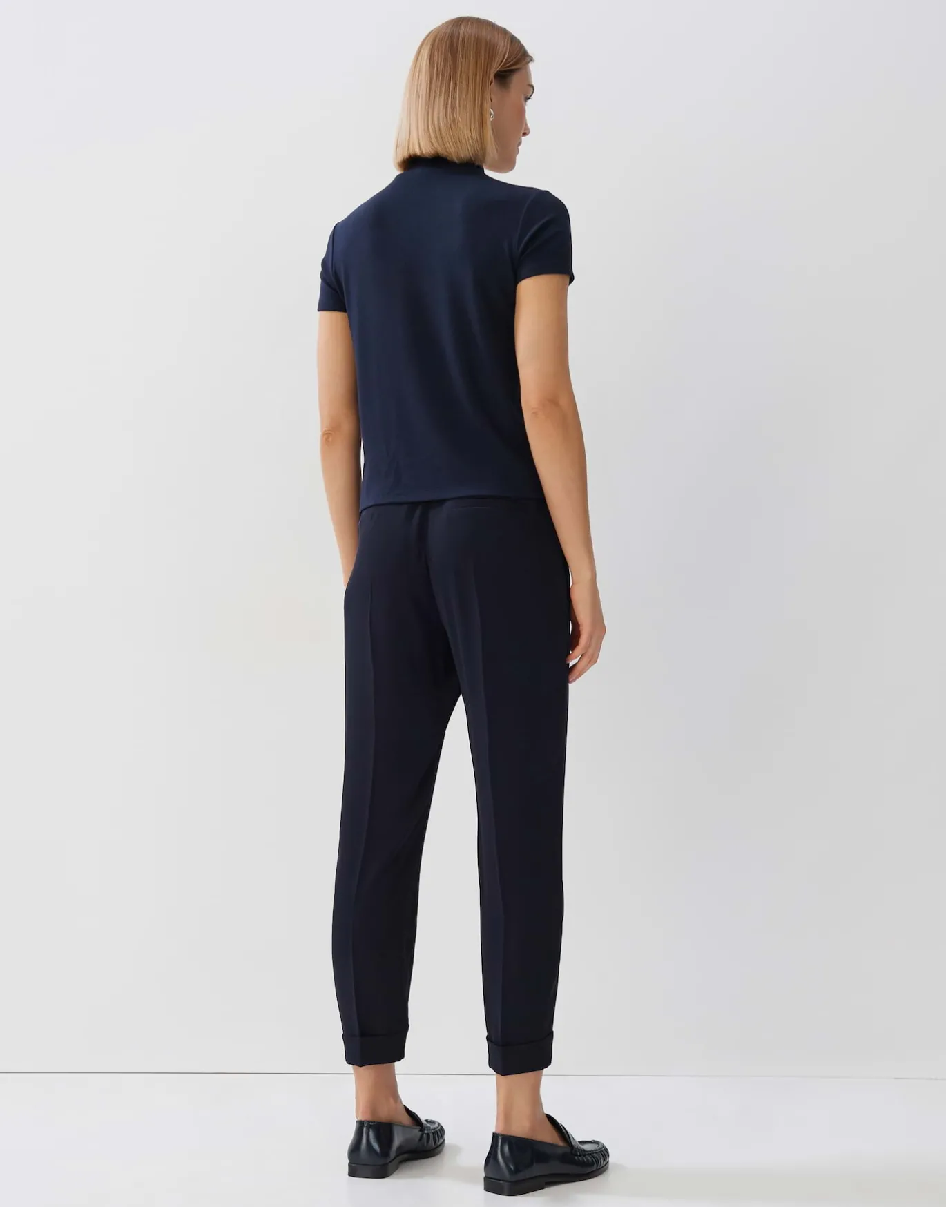 Damen OPUS Shirts^Rippshirt Karlusia Blau Online Bestellen