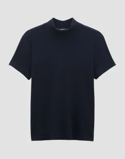 Damen OPUS Shirts^Rippshirt Karlusia Blau Online Bestellen