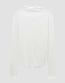 Damen OPUS Shirts^Rippshirt Karrie Weiß Online Bestellen