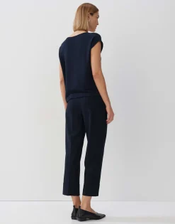 Damen OPUS Shirts^Rippshirt Kayuki Blau Online Bestellen