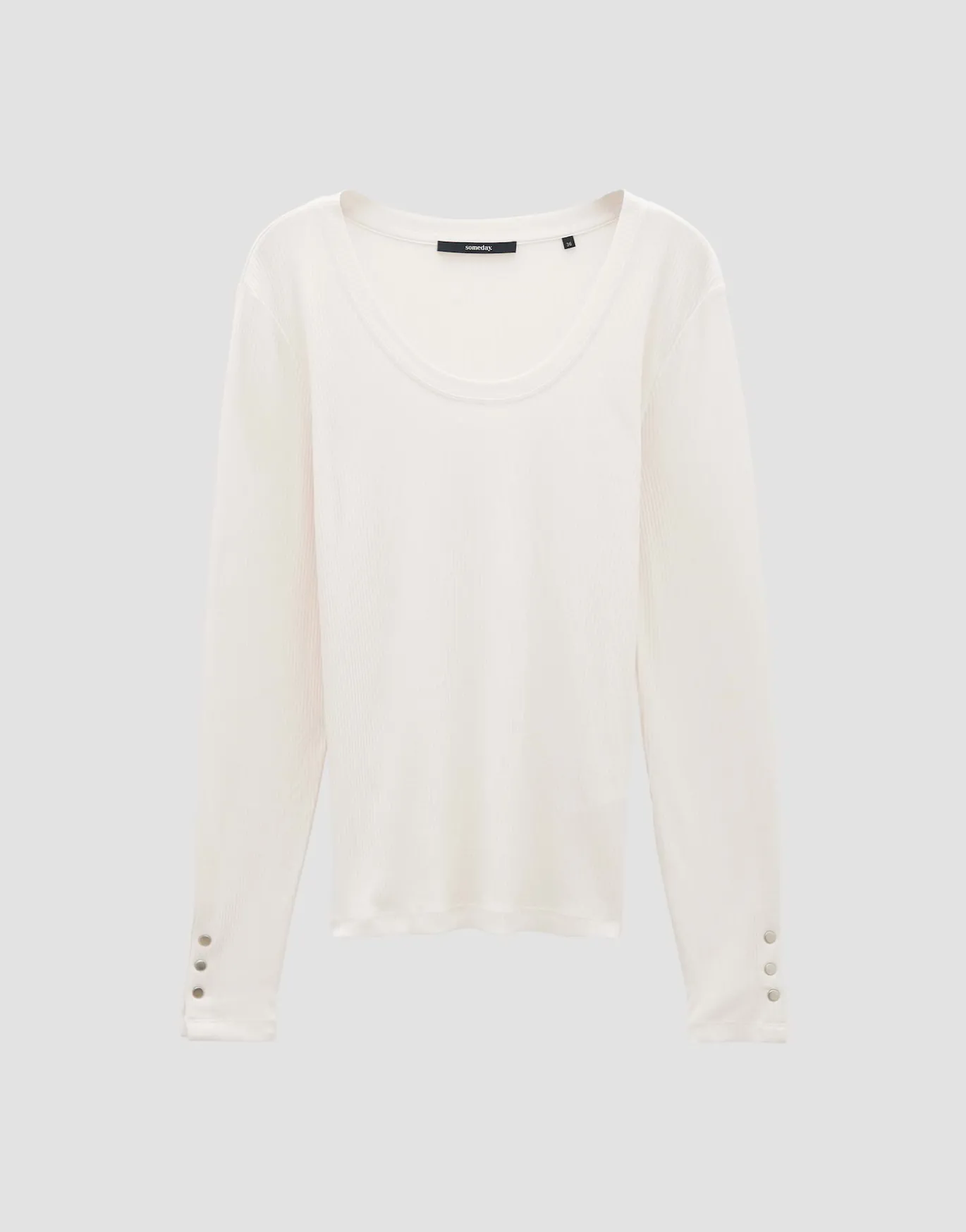 Damen OPUS Shirts^Rippshirt Kelanie Weiß Online Bestellen