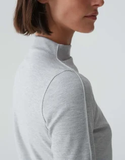 Damen OPUS Shirts^Rippshirt Salimas Grau Online Bestellen