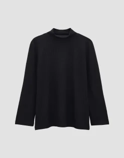 Damen OPUS Shirts^Rollkragenshirt Keyama Schwarz Online Bestellen